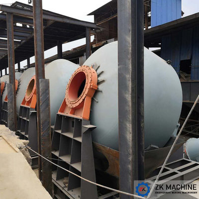 خام الحديد الكريات القرص بيليه مصنع كبير الناتج معدات Granunlation الرطب