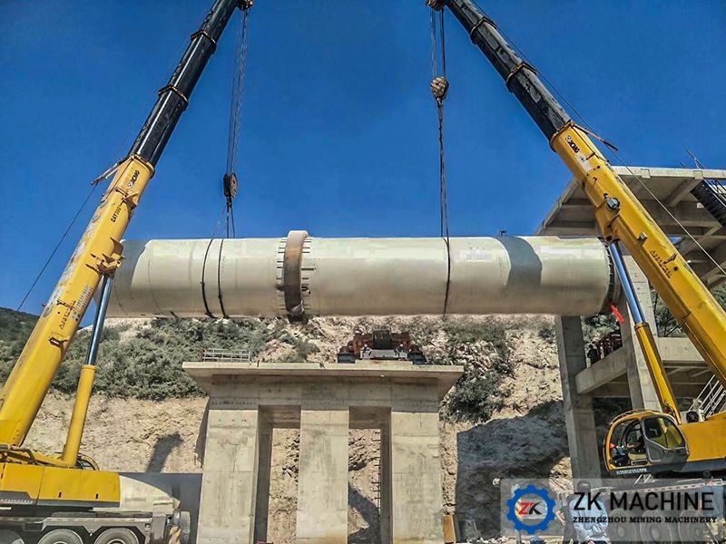 800T/D خط إنتاج الجير النشط مع تثبيت الميدان خدمة ما بعد البيع
