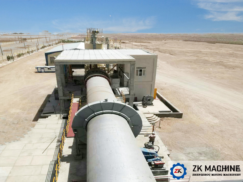 800T/D خط إنتاج الجير النشط مع تثبيت الميدان خدمة ما بعد البيع
