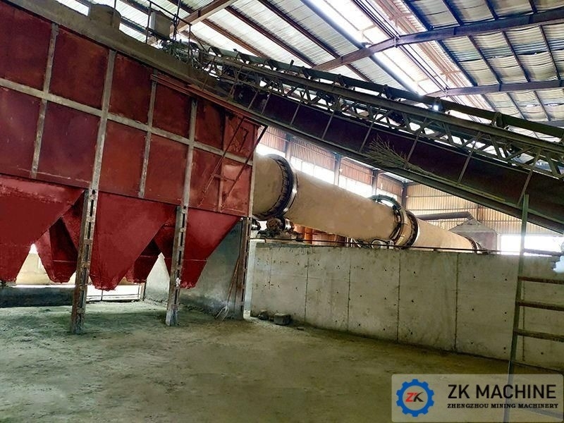 فرن دواري صناعي لتصليح رذاذ الزنك فرن دواري نموذج 3.5x70m نظام تحكم PLC