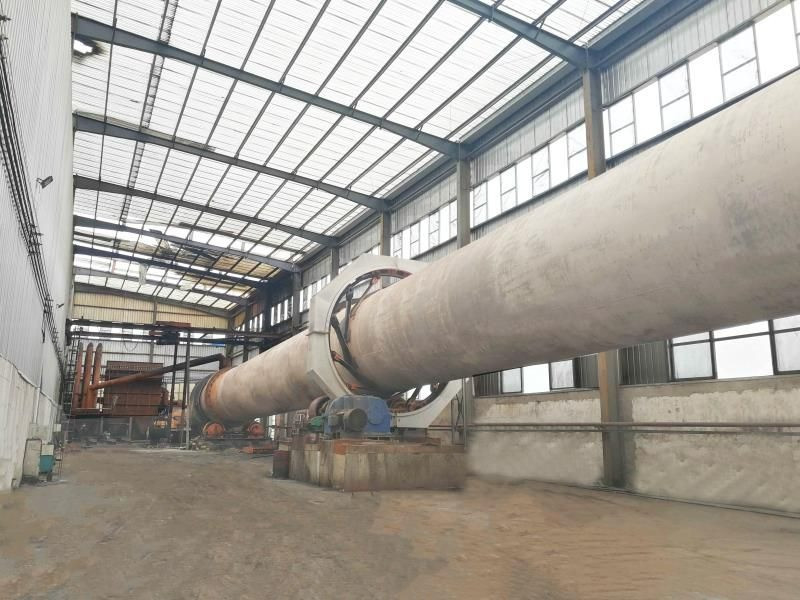 فرن دواري صناعي لتصليح رذاذ الزنك فرن دواري نموذج 3.5x70m نظام تحكم PLC