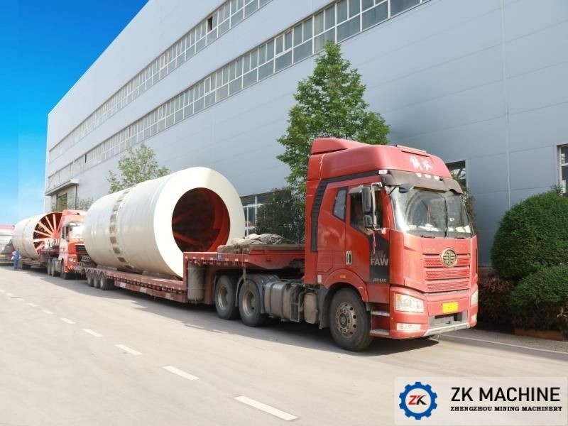 2-46t/H المجفف الدواري الصناعي مع نظام تحكم PLC لتجفيف المعادن