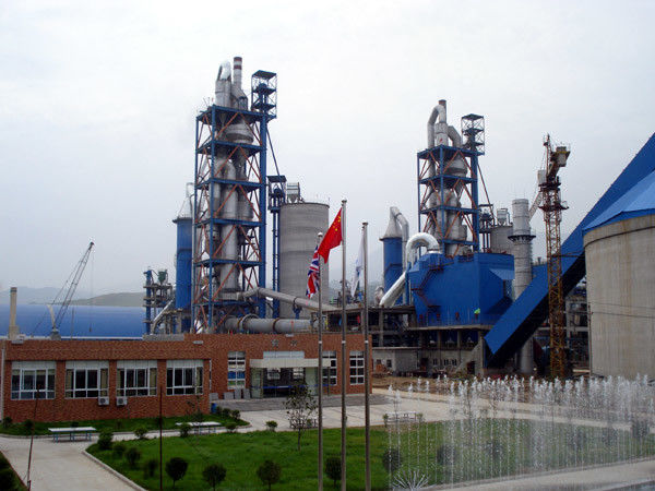 خط إنتاج الأسمنت من النوع الجاف ، آلة مصنع الأسمنت 50 T / D - 1500 T / D