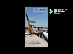 High Capacity Ceramic Rotary Kiln Plant 48-1000 T/D Convenient Maintenance