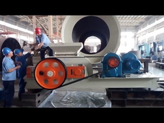 حتى حجم الجسيمات الخارجة φ600 8t/H حبيبات عجلة مزدوجة