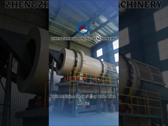 صناعة المعادن على نطاق صغير 40 طن / ساعة طبل الدوار