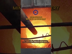 أكسيد الزنك أجهزة التهوية للفرن الدواري الفرن الكهربائي إعادة تدوير الرماد